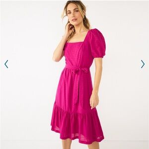 Draper James Puff Sleeve Dress